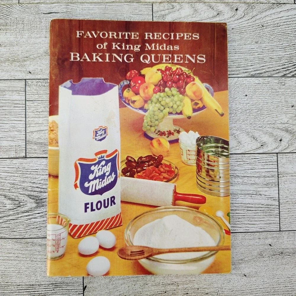 Favorite Recipes King Midas Baking Queens Peavey Company Flour Mills 1950s Cookb